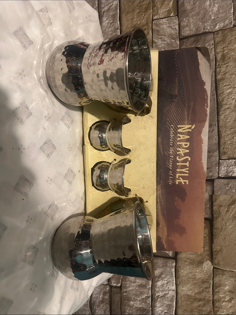 Napa style Stainless Steel Tumbler Set